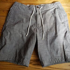 A&F Grey Drawstring Shorts